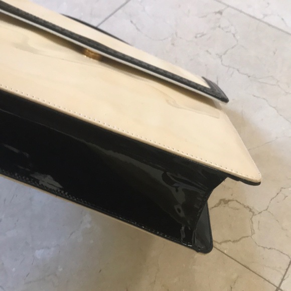 Bally White patent Marsanny Bag - Picture 4 of 7